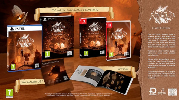 Игра Papetura. Craft Edition [Nintendo Switch, русские субтитры] в Екатеринбурге