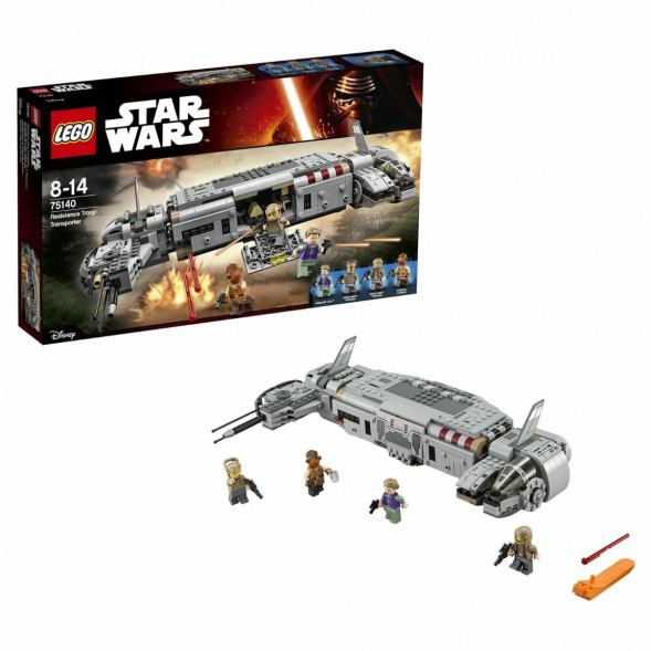 Конструктор LEGO Star Wars 75140 Военный транспорт Сопротивления в Екатеринбурге