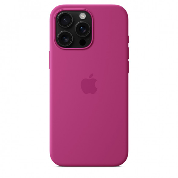 Чехол Apple для iPhone 16 Pro Max Silicone MagSafe, Fuchsia (MYYX3ZM/A) в Екатеринбурге