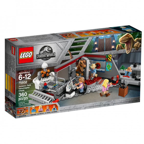 Конструктор LEGO Jurassic World 75932 Охота на рапторов в Парке Юрского Периода в Екатеринбурге