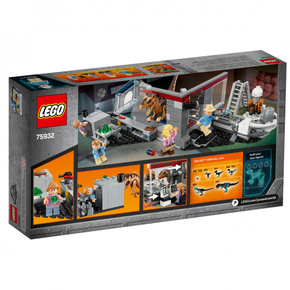 Конструктор LEGO Jurassic World 75932 Охота на рапторов в Парке Юрского Периода в Екатеринбурге