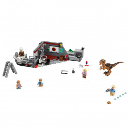Конструктор LEGO Jurassic World 75932 Охота на рапторов в Парке Юрского Периода