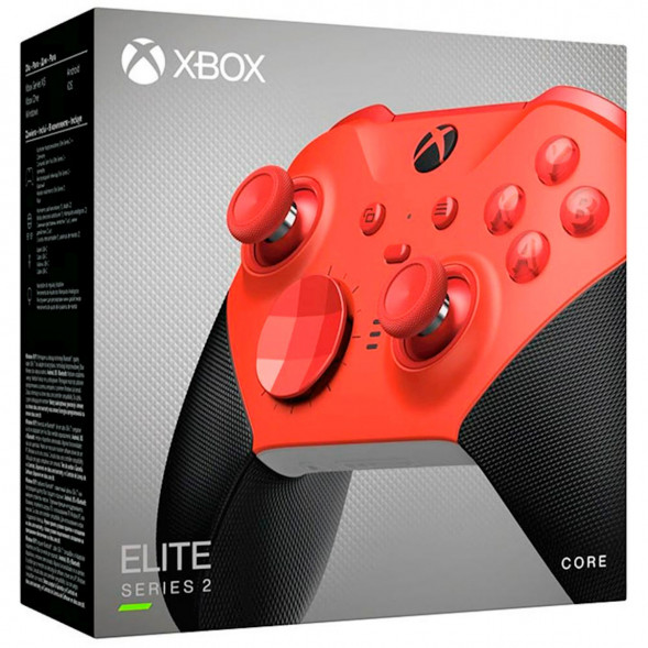 Геймпад Microsoft Xbox Elite Wireless Controller Series 2 Core, красный в Екатеринбурге