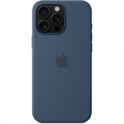 Чехол Apple для iPhone 16 Pro Max Silicone MagSafe, Denim (MYYU3ZM/A)