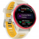 Умные часы Garmin Forerunner 570 42 мм Raspberry Aluminium/Translucent Bone/Mango 010-02970-02 в Екатеринбурге