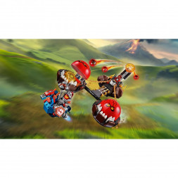 Конструктор LEGO Nexo Knights 70314 Безумная колесница Укротителя