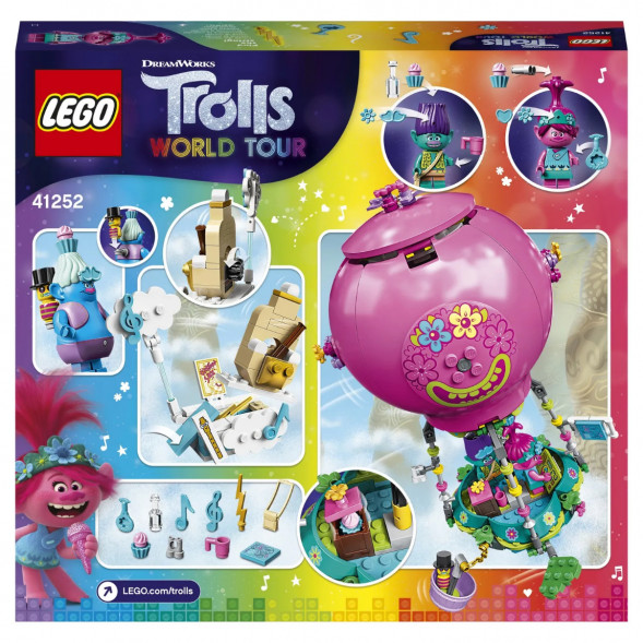 Конструктор LEGO Trolls 41252 Путешествие Розочки на воздушном шаре в Екатеринбурге