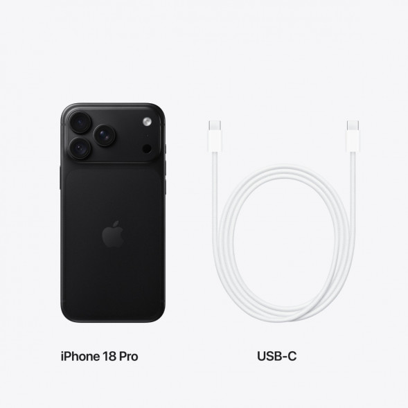 Смартфон Apple iPhone 18 Pro 2TB (SIM + eSIM), Black в Екатеринбурге