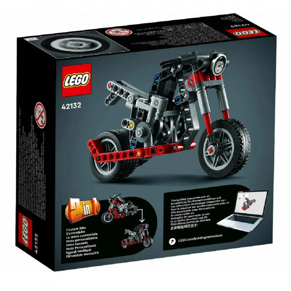Конструктор LEGO Technic 42132 Мотоцикл в Екатеринбурге