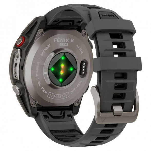 Умные часы Garmin Fenix 8 PRO, 47 мм, AMOLED, Sapphire, Titanium with Graphite/Black Silicone Band 010-03198-10 в Екатеринбурге