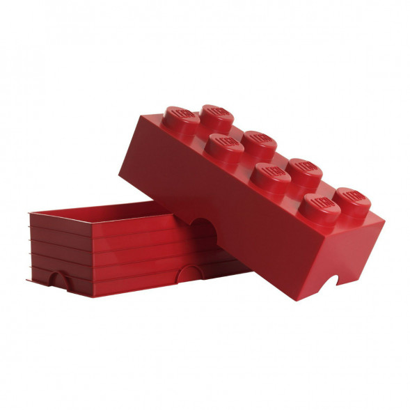 Пластиковый кубик для хранения LEGO Creator 4004, красный в Екатеринбурге
