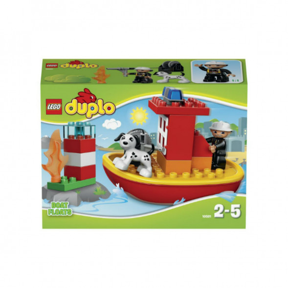 Конструктор LEGO DUPLO 10591 Пожарный катер в Екатеринбурге