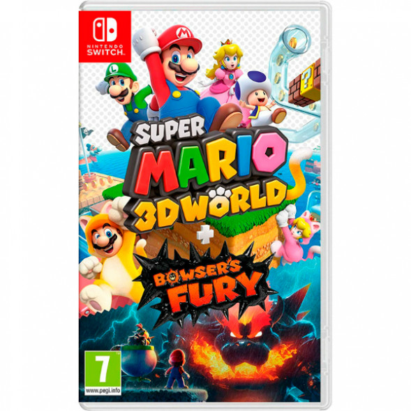 Игра Super Mario 3D World + Bowser&amp;#039;s Fury [Nintendo Switch, русские субтитры] в Екатеринбурге