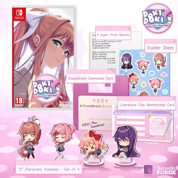 Игра Doki Doki Literature Club Plus! [Nintendo Switch, русские субтитры] в Екатеринбурге