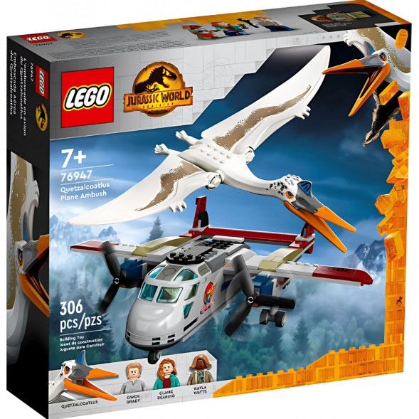 Конструктор LEGO Jurassic World 76947 Кетцалькоатль: нападение на самолёт в Екатеринбурге