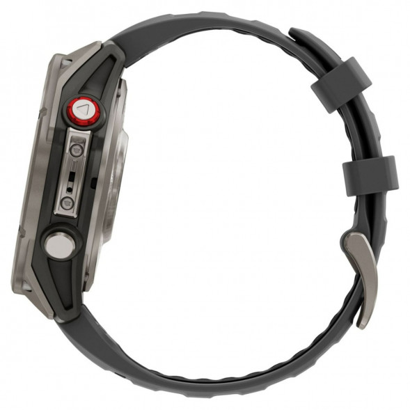 Умные часы Garmin Fenix 8 PRO, 51 мм, AMOLED, Sapphire, Titanium with Graphite/Black Silicone Band 010-03199-10 в Екатеринбурге
