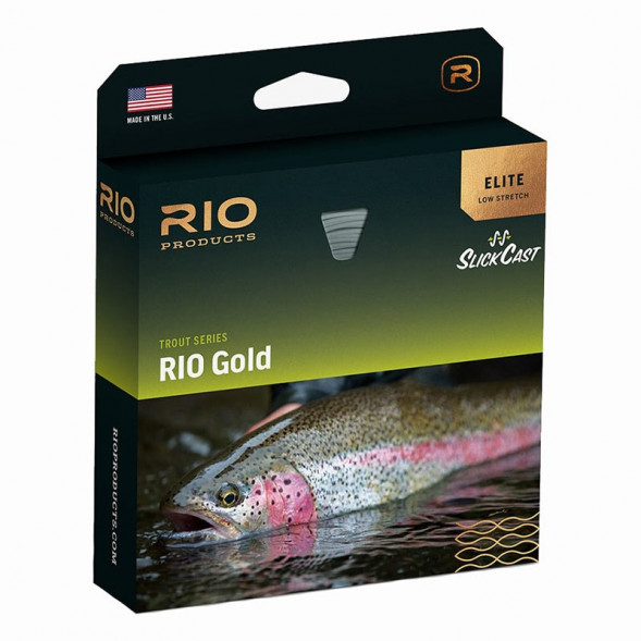 Леска RIO Elite Gold WF5F, Moss/Gold/Gray в Екатеринбурге