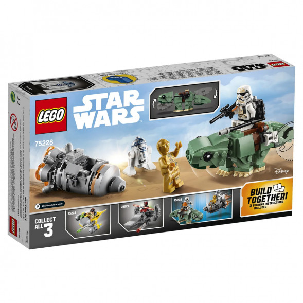 Конструктор LEGO Star Wars 75228 Спасательная капсула Микрофайтеры дьюбэк в Екатеринбурге