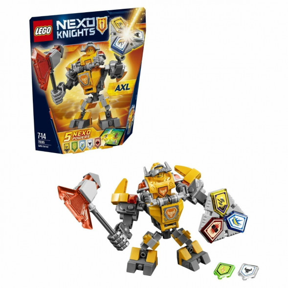 Конструктор LEGO Nexo Knights 70365 Боевые доспехи Акселя в Екатеринбурге