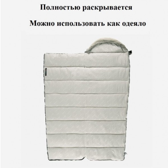 Спальный мешок Naturehike M300 (Левый), серый в Екатеринбурге