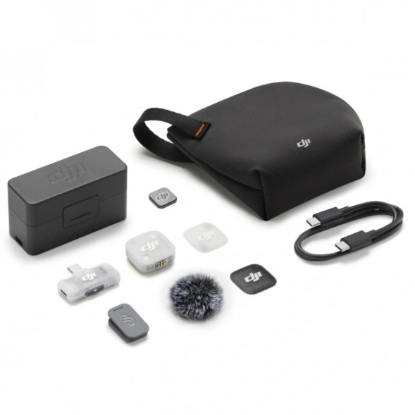 Беспроводные микрофоны DJI Mic Mini 2 (1 TX + 1 Mobile RX + Charging Case) в Екатеринбурге