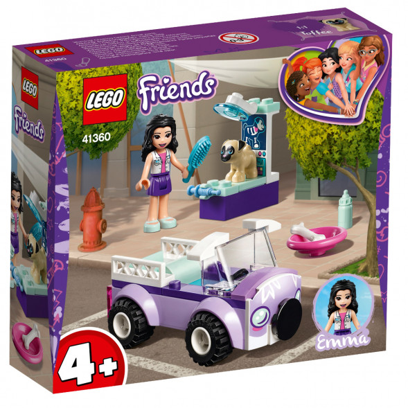 Конструктор LEGO Friends 41360 Передвижная ветклиника Эммы в Екатеринбурге