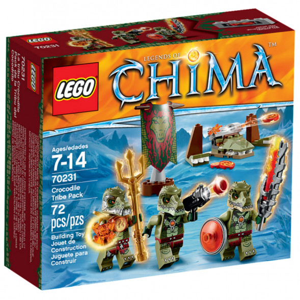 Конструктор LEGO Legends of Chima 70231 Лагерь Клана Крокодилов в Екатеринбурге