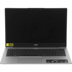 Ноутбук Acer Aspire 3 A325-42 (15.6&amp;quot;, IPS, AMD Ryzen 7 7730U 2ГГц, 8 ядер, 16ГБ DDR4, 512ГБ SSD, AMD Radeon Graphics, без ОС), серебристый