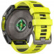 Умные часы Garmin Fenix 8, 51 мм, Solar, Sapphire Titanium with AMP Yellow/Graphite Silicone Band 010-02907-20 в Екатеринбурге