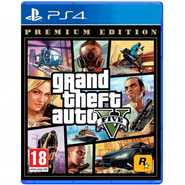 Grand Theft Auto V Premium Edition [PS4, русские субтитры] в Екатеринбурге