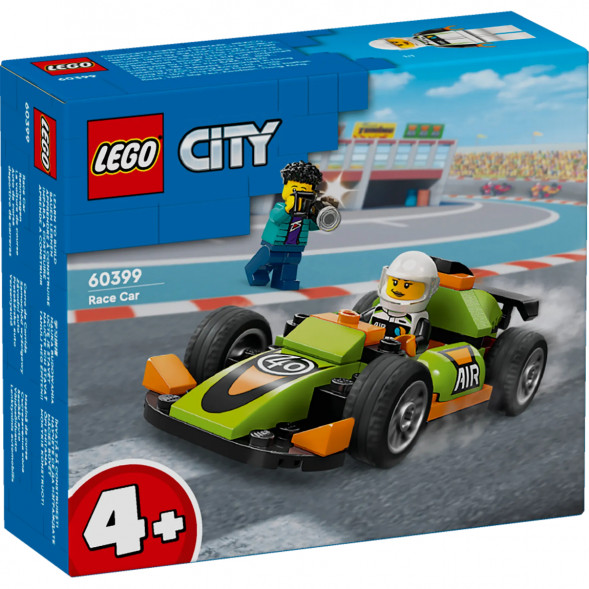 Конструктор LEGO City 60399 Зеленый Гоночный автомобиль в Екатеринбурге