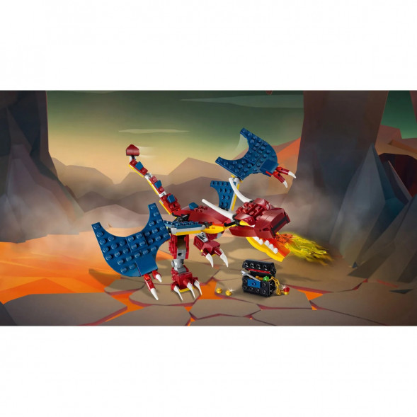 Конструктор LEGO Creator 31102 Огненный дракон в Екатеринбурге
