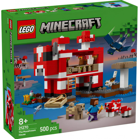 Конструктор LEGO Minecraft 21270 Грибной дом в Екатеринбурге