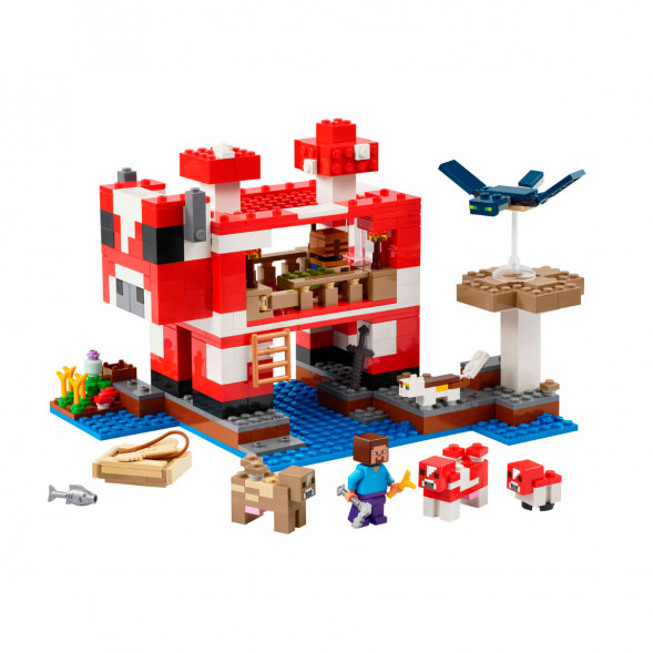 Конструктор LEGO Minecraft 21270 Грибной дом в Екатеринбурге