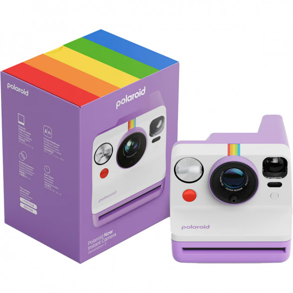 Фотоаппарат моментальной печати Polaroid Now Generation 3, фиолетовый в Екатеринбурге