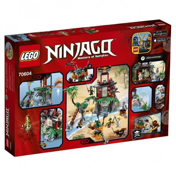 Конструктор LEGO Ninjago 70604 Остров тигриных вдов в Екатеринбурге