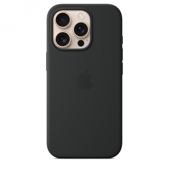 Чехол Apple iPhone 16 Pro Silicone Case with MagSafe, Black (MYYJ3ZM/A) в Екатеринбурге