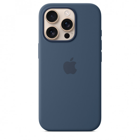 Чехол Apple iPhone 16 Pro Silicone Case with MagSafe, Denim (MYYK3ZM/A) в Екатеринбурге