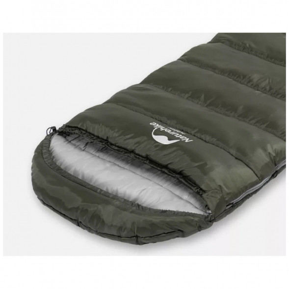 Спальный мешок NH20MSD07-U350S (Правый), темно-зеленый в Екатеринбурге