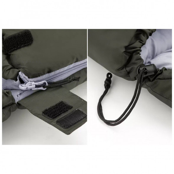 Спальный мешок NH20MSD07-U350S (Правый), темно-зеленый в Екатеринбурге