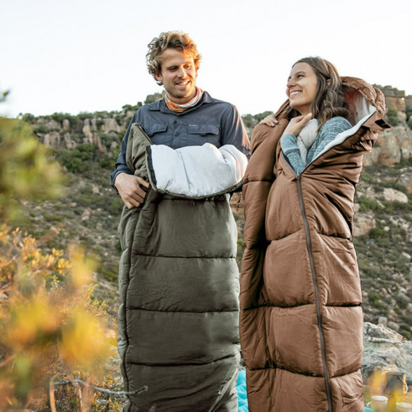 Спальный мешок NH20MSD07-U350S (Правый), темно-зеленый в Екатеринбурге