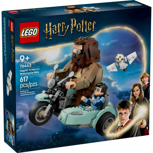 Конструктор LEGO Harry Potter 76443 Поездка Хагрида и Гарри на мотоцикле в Екатеринбурге