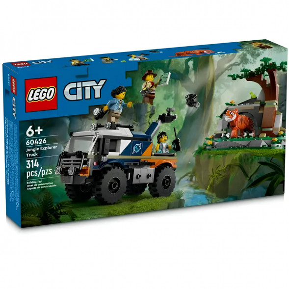 Конструктор LEGO City 60426 Внедорожный грузовик Исследователь джунглей в Екатеринбурге