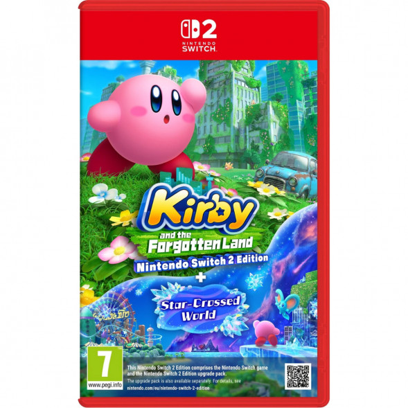 Игра Kirby and the Forgotten Land + Star-Crossed World [Nintendo Switch 2, английская версия] в Екатеринбурге