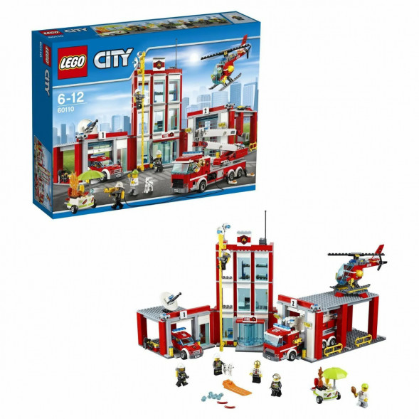 Конструктор LEGO City 60110 Пожарная часть в Екатеринбурге