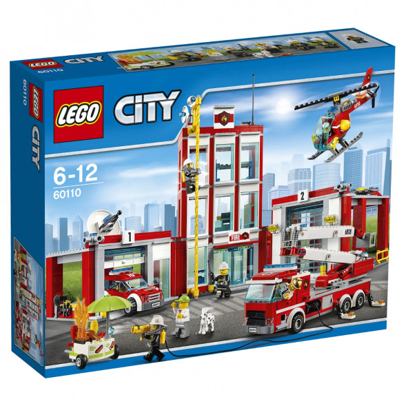 Конструктор LEGO City 60110 Пожарная часть в Екатеринбурге