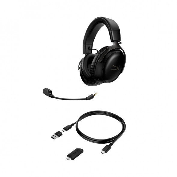 Наушники HyperX Cloud III Wireless, Black в Екатеринбурге