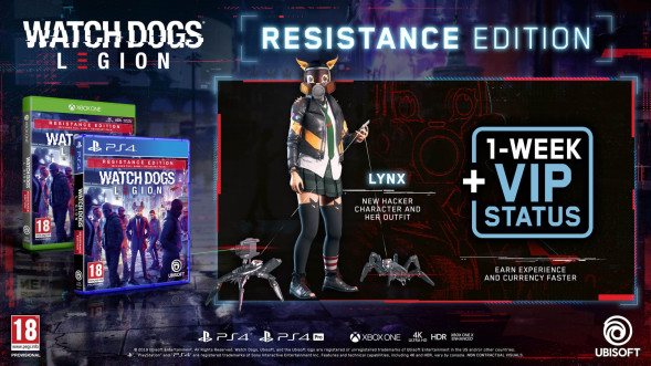Игра Watch Dogs: Legion. Resistance Edition [PS4, русская версия] в Екатеринбурге