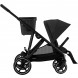 Детская коляска Cybex Gazelle S BLK Moon Black с корзиной и дождевиком в Екатеринбурге