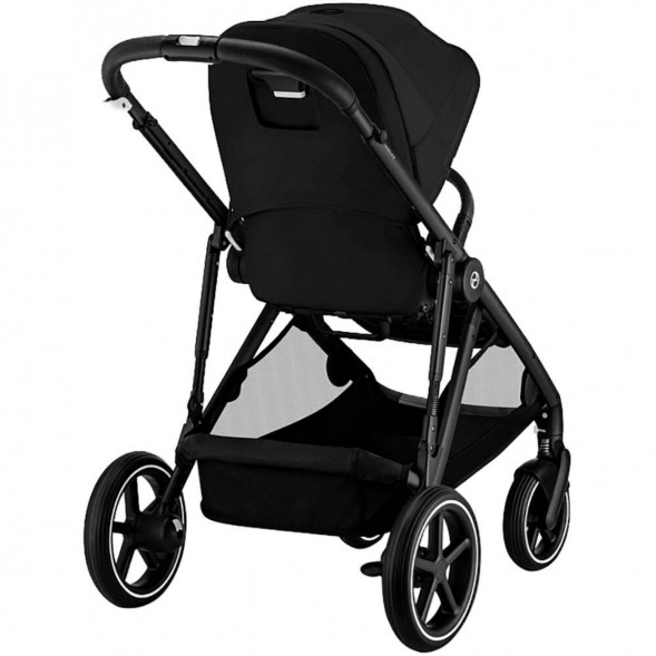 Детская коляска Cybex Gazelle S BLK Moon Black с корзиной и дождевиком в Екатеринбурге